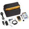 Fluke Networks Fibre Optic Test Kit Single & Multimode Cable USB Interface 1 μm Resolution FI-525