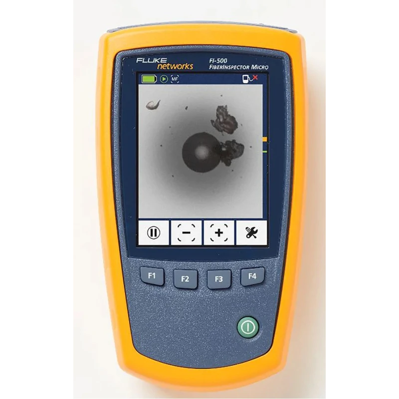 Fluke Networks Fibre Optic Test Kit Single & Multimode Cable USB Interface 1 μm Resolution FI-525