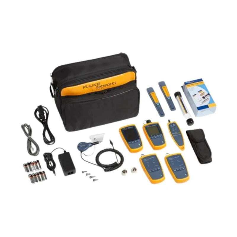 Fluke Networks Fibre Optic Test Kit Single & Multimode Cable USB Interface 1 μm Resolution FI-525
