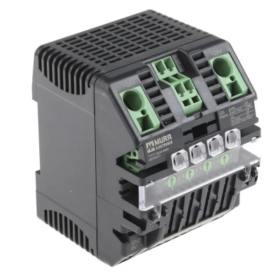 Murrelektronik Limited MICO Electronic Circuit Breaker 6A 24V, 4 Channels, DIN Rail Mount 9000-41034-0100600