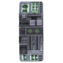 Murrelektronik Limited MICO Electronic Circuit Breaker 6A 24V, 2 Channels, DIN Rail Mount 9000-41042-0100600