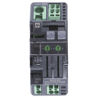 Murrelektronik Limited MICO Electronic Circuit Breaker 6A 24V, 2 Channels, DIN Rail Mount 9000-41042-0100600