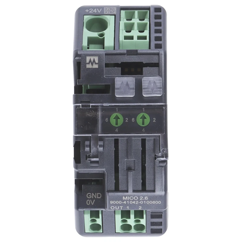 Murrelektronik Limited MICO Electronic Circuit Breaker 6A 24V, 2 Channels, DIN Rail Mount 9000-41042-0100600