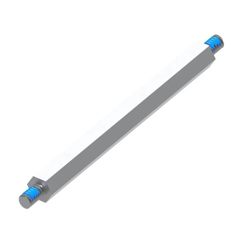 Samtec Aluminium Hex Standoff Male/Male, 4.76mm Across Flat SO-1915-02-01-01-L