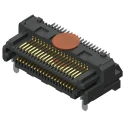 Samtec Right Angle Surface PCB Header 40 Contacts 0.5 mm Pitch 2 Row Shrouded LSHM-120-01-L-DH-A-N-K-TR