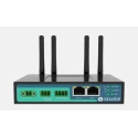 Robustel Industrial-Grade Cellular Router Kit 100Mbps, WiFi 802.11 b/g/n 2.4GHz, Ethernet 2 LAN, 3G/4G/2G R2000-Starter KIT