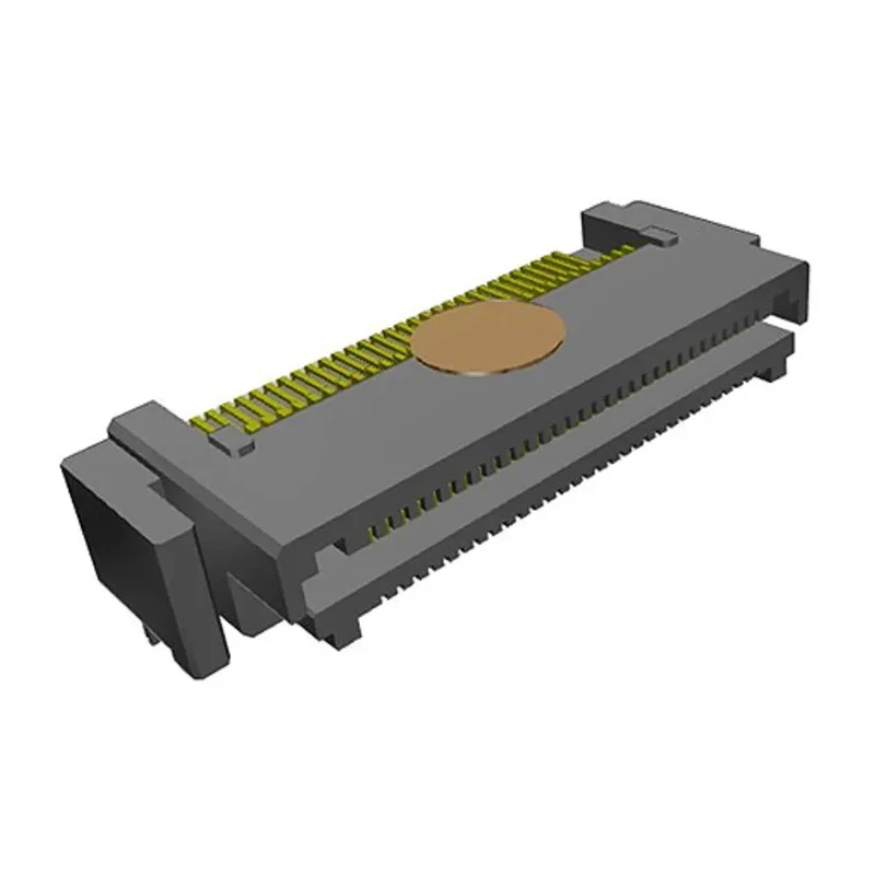 Samtec LSHM Series Right Angle Surface PCB Header, 60 Contacts, 0.5 mm Pitch, 2 Row, Shrouded LSHM-130-01-L-RH-A-N-K-TR
