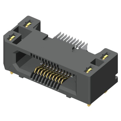 Samtec ERF5 Series Straight Surface PCB Socket 100-Contact 2 Row 0.5 mm Pitch Solder