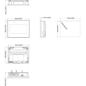 Crouzet Millenium 3 Series Touch Screen HMI 4.3 in TFT LCD Display 480 x 272 Pixel 88970524