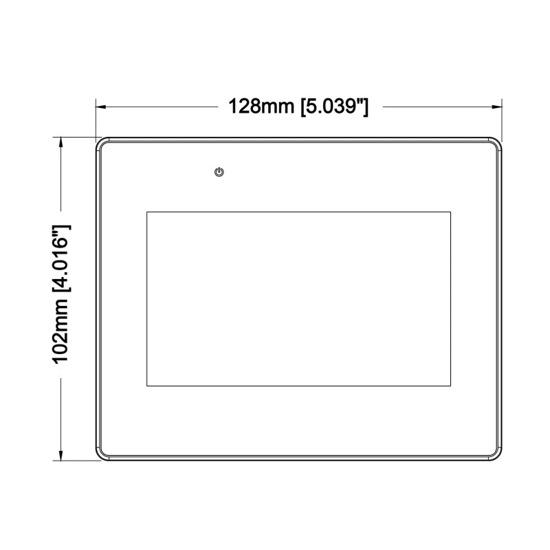 Crouzet Millenium 3 Series Touch Screen HMI 4.3 in TFT LCD Display 480 x 272 Pixel 88970524