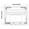 Crouzet Millenium 3 Series Touch Screen HMI 4.3 in TFT LCD Display 480 x 272 Pixel 88970524