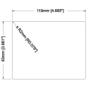 Crouzet Millenium 3 Series Touch Screen HMI 4.3 in TFT LCD Display 480 x 272 Pixel 88970524