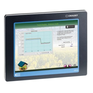 Crouzet em4 Millenium 3 Series Touch Screen HMI, 246.38 mm Diagonal LCD Display 1024x768 pixel 88970577