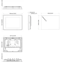 Crouzet em4 Millenium 3 Series Touch Screen HMI, 246.38 mm Diagonal LCD Display 1024x768 pixel 88970577