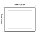 Crouzet em4 Millenium 3 Series Touch Screen HMI, 246.38 mm Diagonal LCD Display 1024x768 pixel 88970577