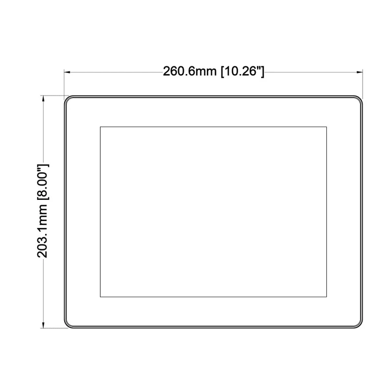 Crouzet em4 Millenium 3 Series Touch Screen HMI, 246.38 mm Diagonal LCD Display 1024x768 pixel 88970577