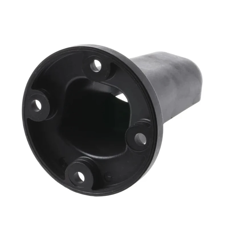 Werma Side Mounting Bracket Surface Mount Single Sided 98mm Height 70mm Base Diameter Black 975.840.85