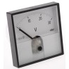 HOBUT PD7 Series Analogue Voltmeter DC, 72 mm x 72 mm, Horizontal Scale, Accuracy Class 1.5 PD721MCS30V/2-001
