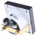 HOBUT PD7 Series Analogue Voltmeter DC, 72 mm Cutout Height and Width, Horizontal Scale PD721MCS50V/2-001