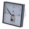 HOBUT Analogue Panel Ammeter 100 A AC/DC with UL94V0 Flame Retardant Case PD721MCS1A/2-003