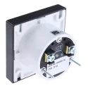 HOBUT Analogue Panel Ammeter 100 A AC/DC with UL94V0 Flame Retardant Case PD721MCS1A/2-003