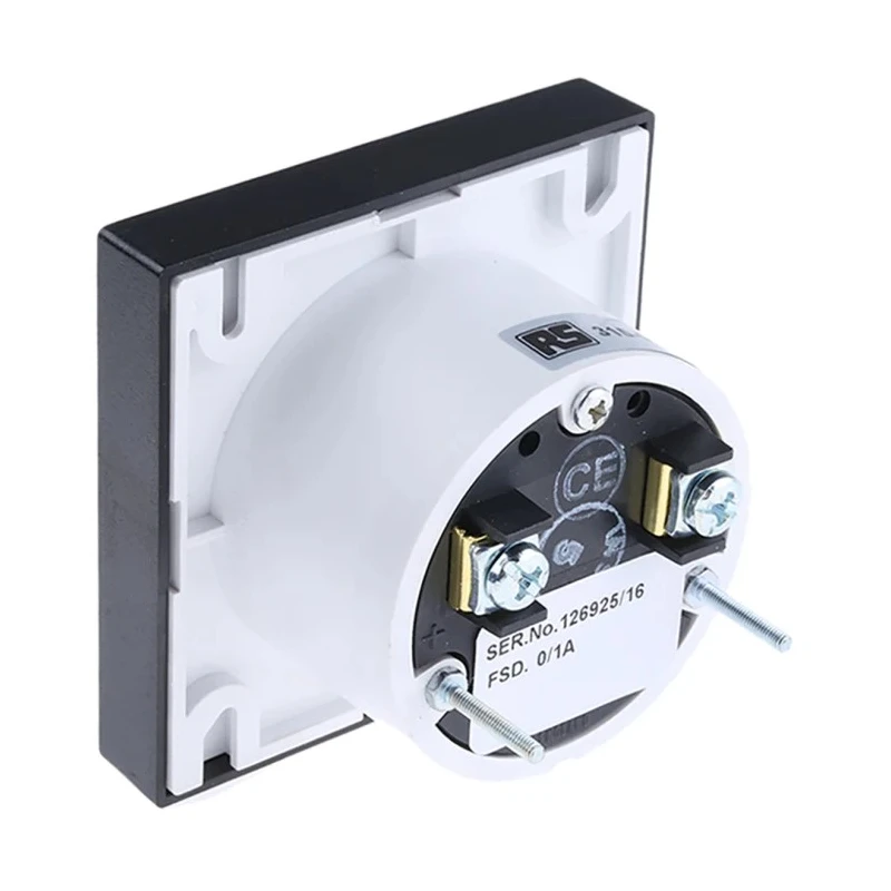 HOBUT Analogue Panel Ammeter 100 A AC/DC with UL94V0 Flame Retardant Case PD721MCS1A/2-003