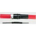 TE Connectivity Heat Shrink Tubing Black 19mm Sleeve Diameter x 152.4mm Length 3:1 Shrink Ratio Polymer SST-6-07/FR