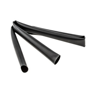 TE Connectivity Heat Shrink Tubing Black Sleeve Diameter 24 mm Length 1.2 m 4:1 Shrink Ratio Polyolefin ATUM-24/6-0