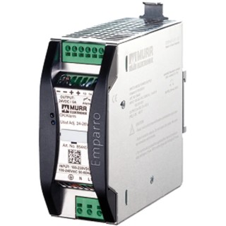 Murrelektronik Limited EMPARRO Switched Mode DIN Rail Power Supply 265V AC/DC Input 28V DC, 5A Output, 120W 85440