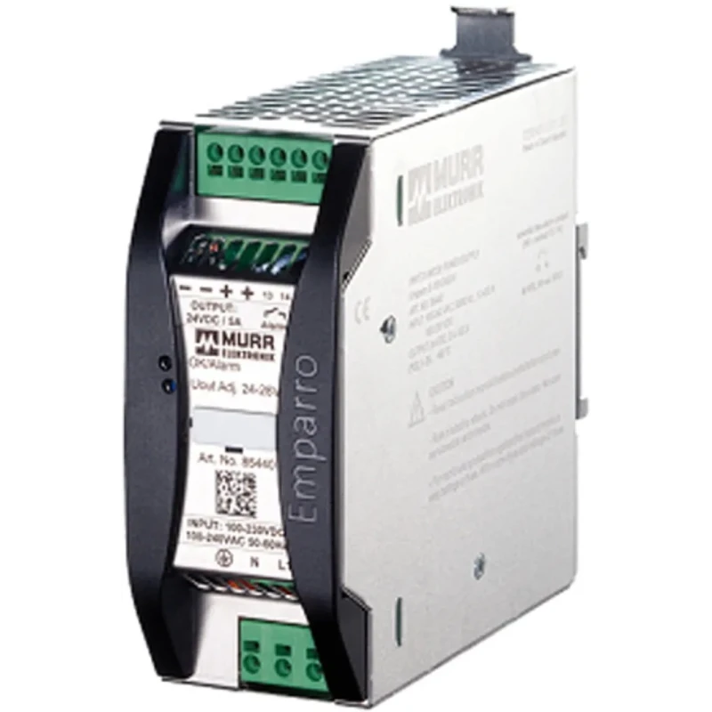 Murrelektronik Limited EMPARRO Switched Mode DIN Rail Power Supply 265V AC/DC Input 28V DC, 5A Output, 120W 85440