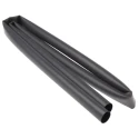 TE Connectivity Black Polyolefin Heat Shrink Tubing 16 mm Sleeve Diameter x 1.2 m Length 4:1 Shrink Ratio ATUM-16/4-0