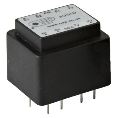 OEP Enclosed Through Hole Audio Transformer with 150Ω Primary Impedance, 1kV Isolation Voltage, 8 Pins A262A47E