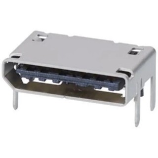 Molex Nano-Pitch Series Vertical Through Hole PCB Socket, 2 Row, 0.5 mm Pitch, 30V, 50mA, Glass Filled 171983-2042