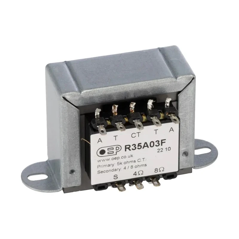 OEP Panel Mount Audio Transformer 320Ω Primary DC Resistance 0.75Ω Secondary DC Resistance R35A03F