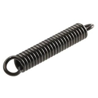 RS PRO Steel Extension Spring, 77.8 mm Free Length x 13 mm Outside Diameter, Wire Diameter 2.5 mm, Initial Tension 121-359