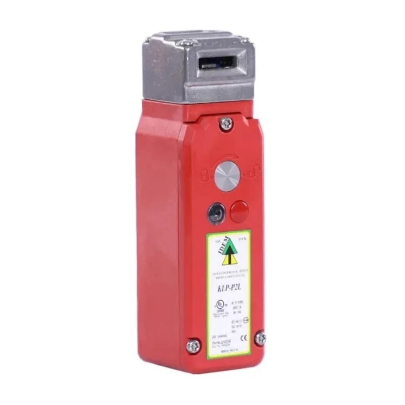 IDEM KLP-P2L Series Solenoid Interlock Switch, Power to Lock, 24V DC, Plastic Housing, IP67, CE cULus TUV 201021