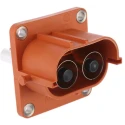 Amphenol Industrial UPC RADSOK EV Connector Female Panel Mount 250A 1000V Straight Orientation UPCR012ALS1