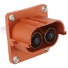 Amphenol Industrial UPC RADSOK EV Connector Female Panel Mount 250A 1000V Straight Orientation UPCR012ALS1