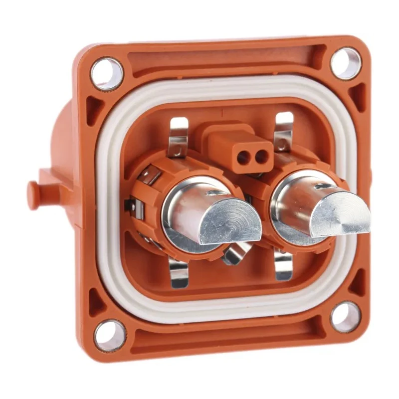 Amphenol Industrial UPC RADSOK EV Connector Female Panel Mount 250A 1000V Straight Orientation UPCR012ALS1