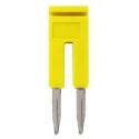 Omron Series Yellow Short Bar Accessory for Use with XW5G-P1.5-2 Grounding Terminal Block and XW5T-P1.5-2 Feed Through XW5S