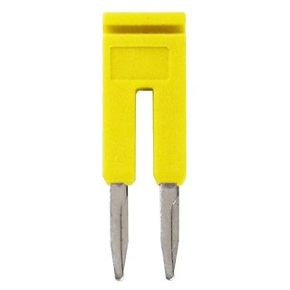 Omron Series Yellow Short Bar Accessory for Use with XW5G-P1.5-2 Grounding Terminal Block and XW5T-P1.5-2 Feed Through XW5S