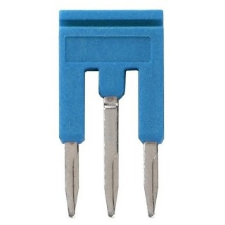 Omron Series Blue Short Bar Accessory for XW5T-P1.5-3 Feed Through Terminal Block and XW5G-P1.5-3 Grounding Terminal XW5S