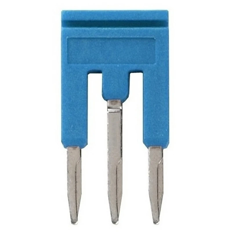 Omron Series Blue Short Bar Accessory for XW5T-P1.5-3 Feed Through Terminal Block and XW5G-P1.5-3 Grounding Terminal XW5S