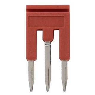 Omron XW5S Series Short Bar for Use with XW5T-P1.5-3 Feed Through Terminal Block and XW5G-P1.5-3 Grounding Terminal Block 