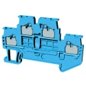 Omron Non-Fuse DIN Rail Terminal Blue, 1.5mm² Cable CSA, 2-Level Push-in Terminal Block XW5T-P1.5-1.1-2BL
