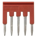 Omron XW5S Series Short Bar for Use with XW5T-P1.5-5 Feed Through Terminal Block and XW5G-P1.5-5 Grounding Terminal Block 