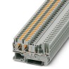 Phoenix Contact Feed Through Terminal Block PT 4-TWIN/1P Series 800V 32A Push-in 0.2 to 6 mm² 1-Level 3212200