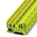Phoenix Contact PT 4-TWIN/1P-PE Series Earth Terminal Block Push-in 60V 3212202