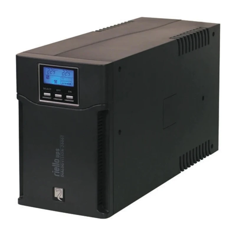 Riello Uninterruptible Power Supply Line Interactive 2000 VA 1.35 kW Stand Alone 4 Outlets DVT 2000/RS