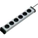 Bodo Ehmann 16A 250V AC 6 Gang Extension Lead with 1.5m Cord Type F German Schuko 0200X00062301
